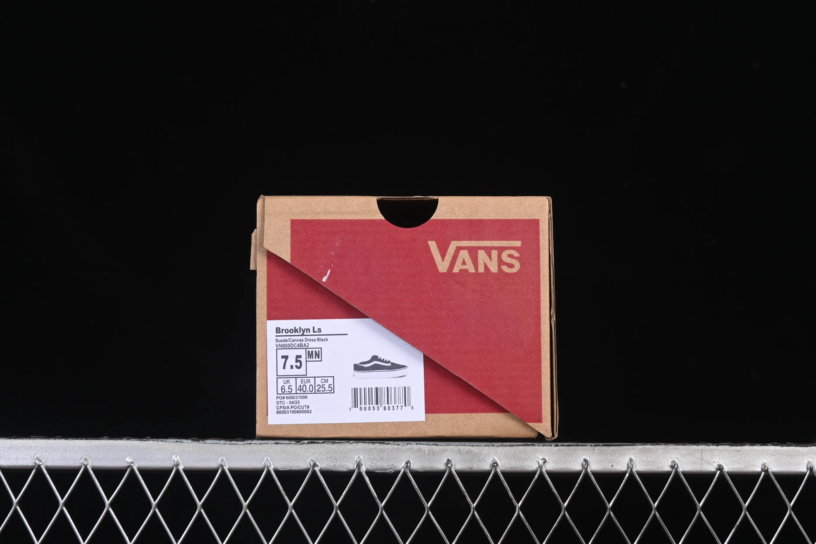 All categories Vans Vans series Vans Low Vans low-top Vans Brooklyn Ls Vans official vulcanized simple retro casual sneakers VN000D7QBA2